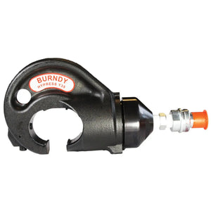 Burndy: 12T Remote Covered C-Head Crimper, CU/AL, Ground Rod