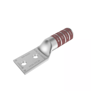 Burndy: 500 kcmil Cu Lug, 2 Hole, 3/8" Stud, 1" Spacing, No