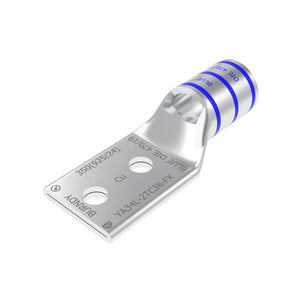 Burndy: 2 Hole Flex, 3/8" Stud, 1" Spacing, Window