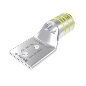 Burndy: 2 Hole Flex, 3/8" Stud, 1" Spacing, Window