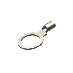 Burndy: Uninsulated Ring Terminal For 2 AWG, 1-Hole, 5/8" Stud, Window