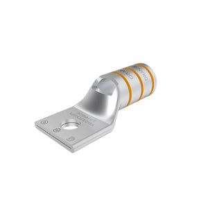 Burndy: 3/0 Flex Lug, 3/0 AWG, Cu, 1 Hole, 5/16" Stud, Window