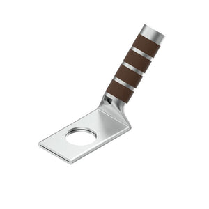 Burndy: 2 AWG lug, 1 Hole, 1/4" Stud, Long Barrel, 45 Degree, No Window