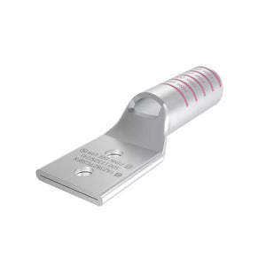 Burndy: 2 Hole Flex, 3/8" Stud, 1" Spacing, Window, Long Bar