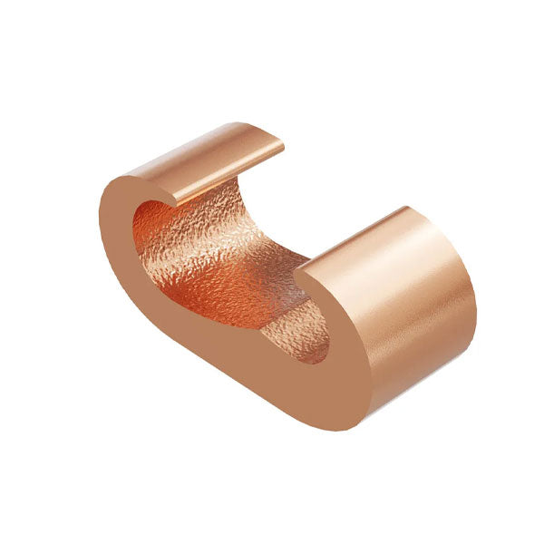 Burndy: Compression Grounding C-Tap Connector, #1-2/0 AWG Str, 3/8