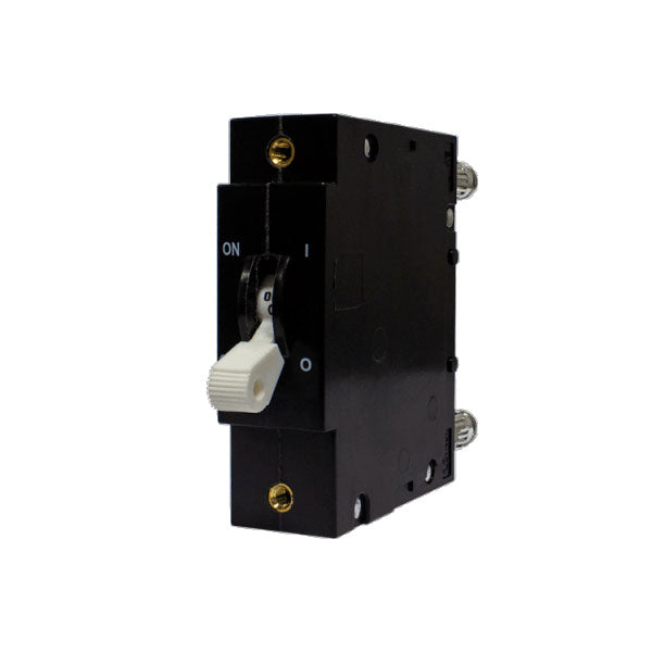 CBI: 80VDC 50 Amps Bullet Terminal, White Handle Mid-Trip w/ Alarm ...