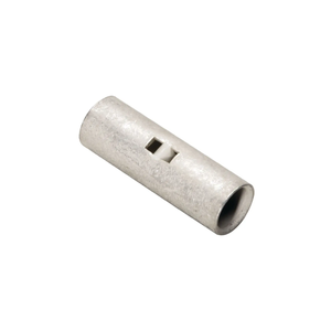 Burndy: HYLINK Uninsulated Compression Butt Splice, Accommodates: #12-#10 AWG Str/Sol, Length: .75", 600V-35kV