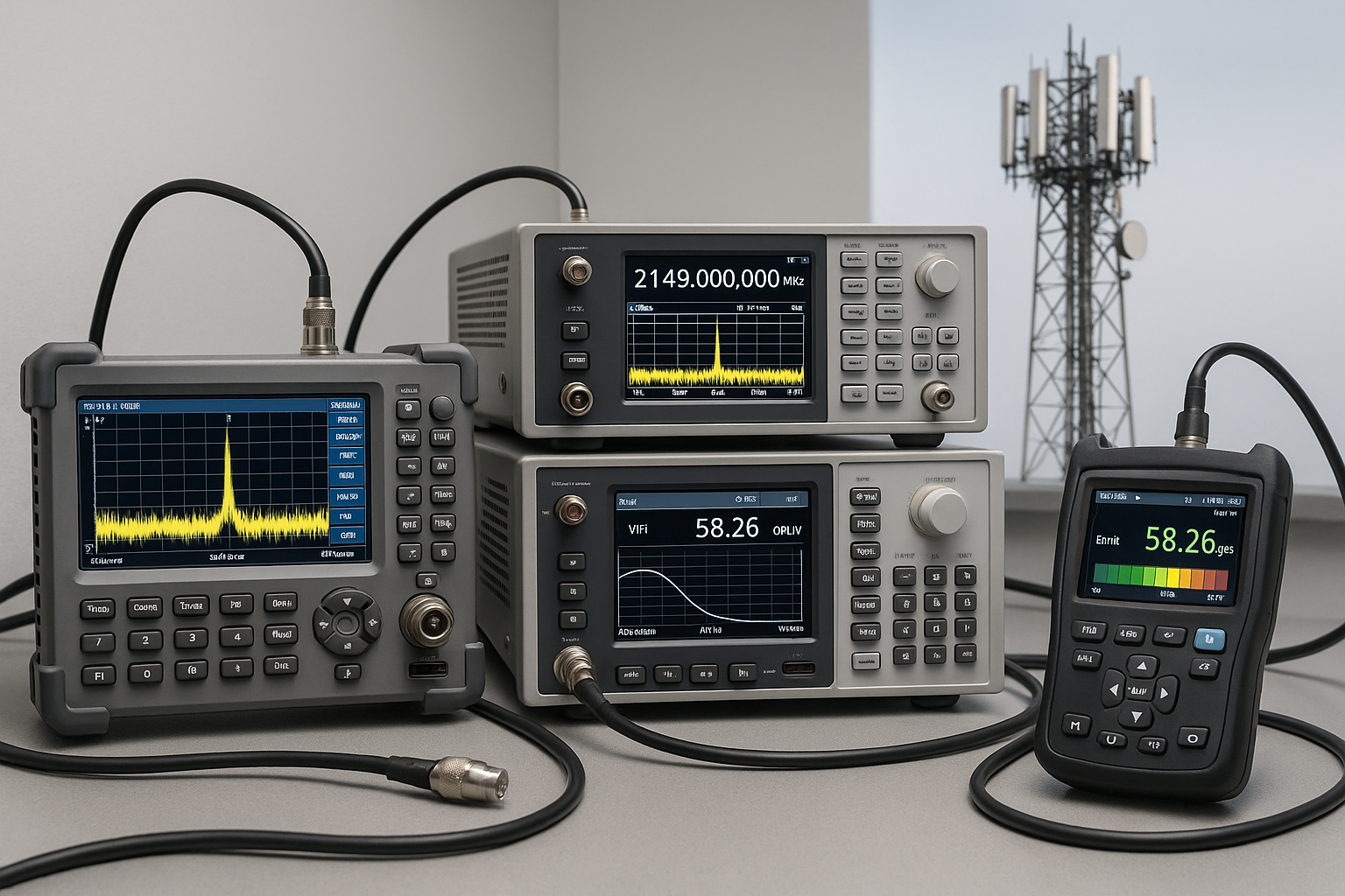 cell phone tower testing equipment