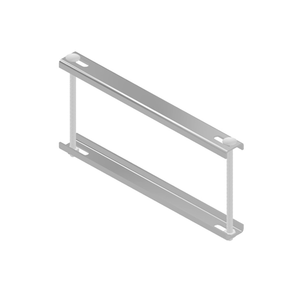 Cope: Aluminum Double Clamp Connector, 12" Width