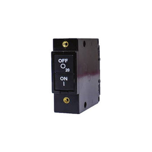 CBI: 240V, Flush Rocker, 20A, 2P, UL489 Circuit Breaker