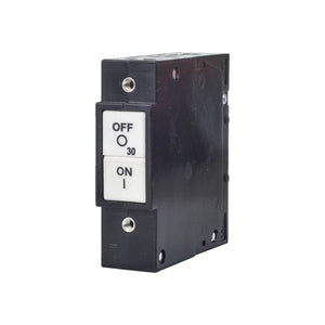 CBI: 240VAC, 30A, UL 489, 3p, Flush Rocker Circuit Breaker