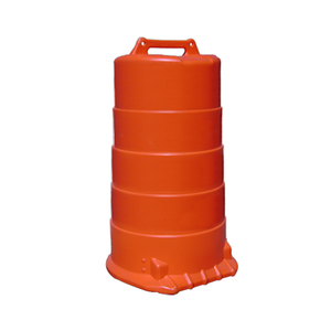 TrafFix Devices: Orange Drum, Low Density Channelizer No Sheeting, No Base