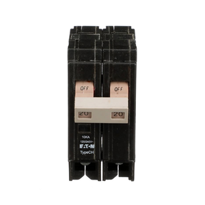 Eaton: 20 Amp, 2 Pole, 240 Volt, Circuit Breaker