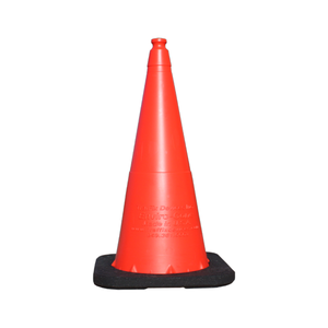 TrafFix Devices: Orange Enviro Cone, 28" w/ Base, No Reflective Collar