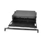 Fiber Instrument Sales: 2RU Rack Mount 6 LGX Plates Sold Door Black, 19" Brackets included