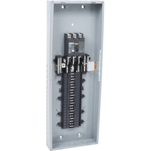 Square D: Load center, QO, 3 phase, 42 spaces, 42 circuits, 110A convertible main breaker, NEMA1