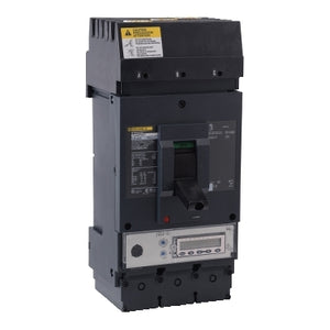Square D: Circuit breaker, PowerPacT L, 400A, 3 pole, 600VAC, 100kA, I-Line, MicroLogic 6.3A, 80%, ABC