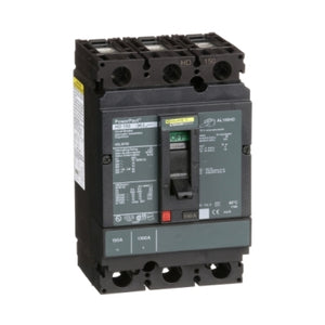 Square D: Circuit breaker, PowerPacT H, 150A, 3 pole, 600VAC, 14kA, lugs, thermal magnetic, 80%
