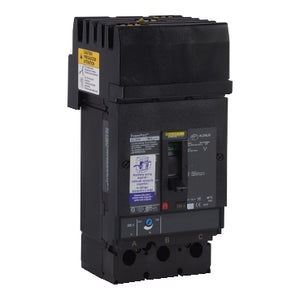 Square D: Circuit breaker, PowerPacT J, 250A, 3 pole, 600VAC, 25kA, I-Line, thermal magnetic, 80%, ABC, shunt