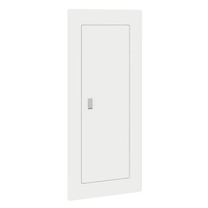 Square D: Replacement cover, QO, for 42 space load center, mono flat, combination flush and surface, white