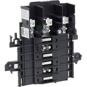 Square D: Load center interior, QO, mounting base, 3 phase, 12 spaces, 125A main lugs, OEM, neutral busbar