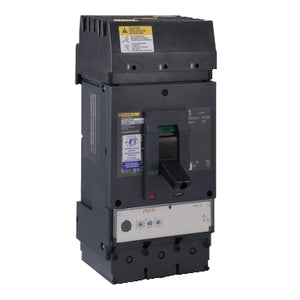Square D: Circuit breaker, PowerPacT L, 400A, 3 pole, 600VAC, 18kA, I-Line, Micrologic 3.3, 80%, ABC, shunt