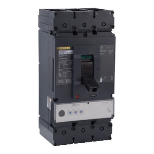 Square D: Circuit breaker, PowerPacT L, 250A, 3 pole, 600VAC, 14kA, lugs, MicroLogic 3.3, 80%