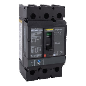 Sqaure D: Circuit breaker, PowerPacT J, 225A, 3 pole, 600VAC, 50kA, lugs, thermal magnetic, 80%