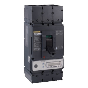 Square D: Circuit breaker, PowerPacT L, 400A, 3 pole, 600VAC, 18kA, lugs, MicroLogic 5.3A, 100%