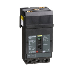 Square D: Circuit breaker, PowerPacT H, 125A, 3 pole, 600VAC, 14kA, I-Line, thermal magnetic, 80%, ABC