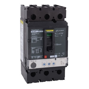 Sqaure D: Circuit breaker, PowerPacT J, 250A, 3 pole, 480VAC, 35kA, lugs, Micrologic 3.2, 80%, mission critical