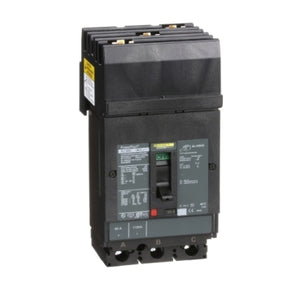 Square D: Circuit breaker, PowerPacT H, 60A, 3 pole, 600VAC, 25kA, I-Line, thermal magnetic, 80%, ABC