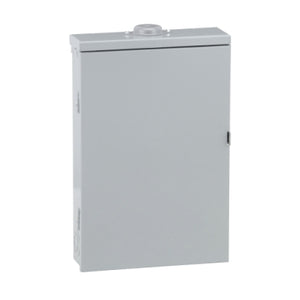 Square D: Load center, QO, 3 phase, 20 spaces, 20 circuits, 125A fixed main lugs, NEMA3R, gnd bar