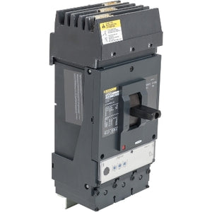 Square D: Circuit breaker, PowerPacT L, 400A, 3 pole, 600VAC, 50kA, I-Line, MicroLogic 3.3, 100%, ABC