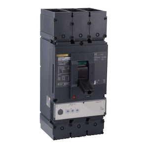 Square D: Circuit breaker, PowerPacT L, 400A, 3 pole, 600VAC, 18kA, lugs, MicroLogic 3.3S, 80%