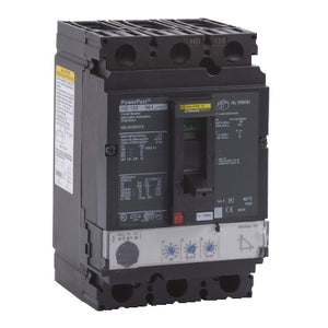 Square D: Circuit breaker, PowerPacT H, 150A, 3 pole, 600VAC, 14kA, lugs, Micrologic 3.2, 80%