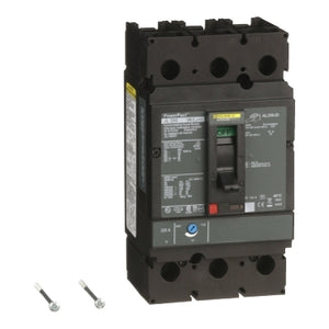 Square D: Circuit breaker, PowerPacT J, 225A, 3 pole, 600VAC, 50kA, lugs, thermal magnetic, 80%