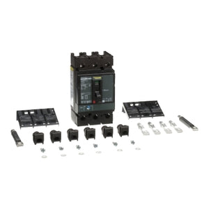 Sqaure D: Circuit breaker, PowerPacT J, 225A, 3 pole, 600VAC, 18kA, rear connection, thermal magnetic, 80%
