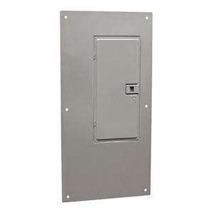 Square D: Replacement cover, QO, for 30 space load center, flush, wide gutter, gray