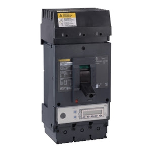 Square D: Circuit breaker, PowerPacT L, 400A, 3 pole, 600VAC, 25kA, I-Line, MicroLogic 6.3A, 100%, ABC