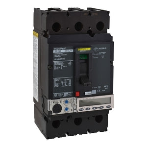 Square D: Circuit breaker, PowerPacT J, 250A, 3 pole, 600VAC, 50kA, lugs, Micrologic 5.2A, 80%