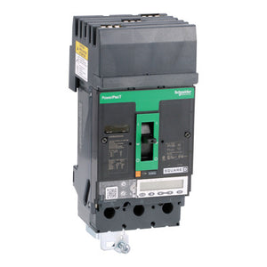 Sqaure D: Circuit breaker, PowerPacT J, 250A, 3 pole, 600VAC, 25kA, I-Line, Micrologic 5.2A, 80%, ABC