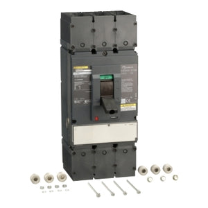 Square D: Automatic switch, PowerPact L, 600A, 3 pole, 600VAC, 18kA, lugs, magnetic