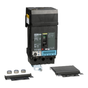 Square D: Circuit breaker, PowerPacT J, 250A, 3 pole, 600VAC, 18kA, I-Line, Micrologic 5.2A, 80%, ABC