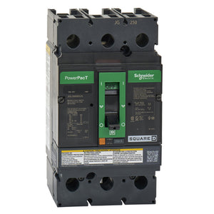 Square D: Automatic switch, PowerPacT J, 250A, 2 pole, 600VAC, 18kA, lugs, magnetic