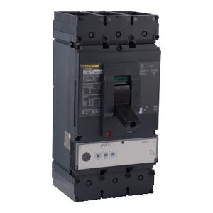 Square D: Circuit breaker, PowerPacT L, 400A, 3 pole, 600VAC, 50kA, lugs, MicroLogic 3.3, 80%