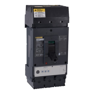 Square D:  Circuit breaker, PowerPacT L, 600A, 3 pole, 480VAC, 65kA, I-Line, MicroLogic 3.3, 80%, ABC, mission critical