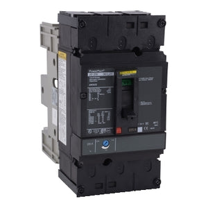 Square D: Circuit breaker, PowerPacT J, 225A, 3 pole, 600VAC, 14kA, plug in, thermal magnetic, 80%