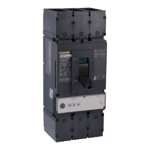 Square D: Circuit breaker, PowerPacT L, 400A, 3 pole, 600VAC, 50kA, lugs, MicroLogic 3.3S, 100%