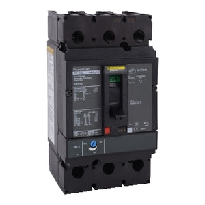 Sqaure D: Circuit breaker, PowerPacT J, 225A, 3 pole, 600VAC, 18kA, lugs, thermal magnetic, 80%